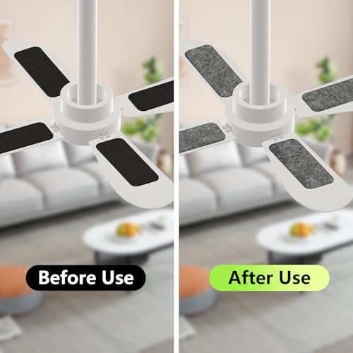 10 Pack Ceiling Fan Filters for Blades (10 Count)