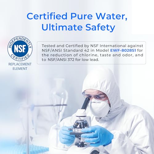 FQK1R GXULQR Water Filter Replacement for GE FQK1R