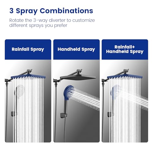 Handheld Shower Head Combo