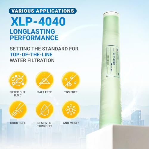 XLP 4040 Reverse Osmosis 4" x 40" RO Membrane (2 Count)
