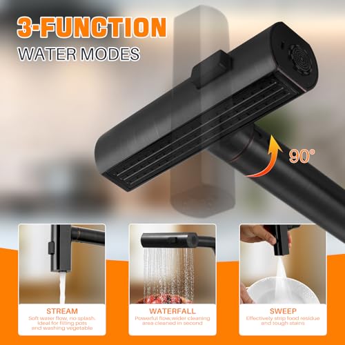 Kitchen Faucet with Pull Down Sprayer