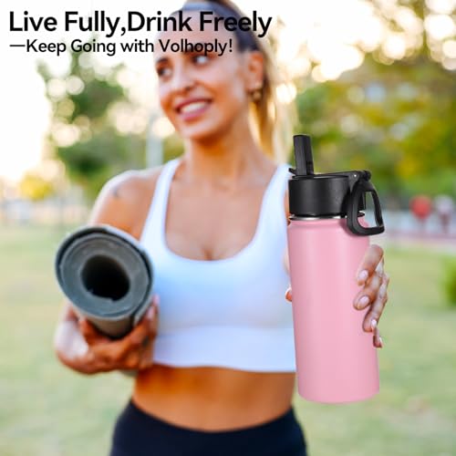 Kids Insulated Water Bottle with Straw