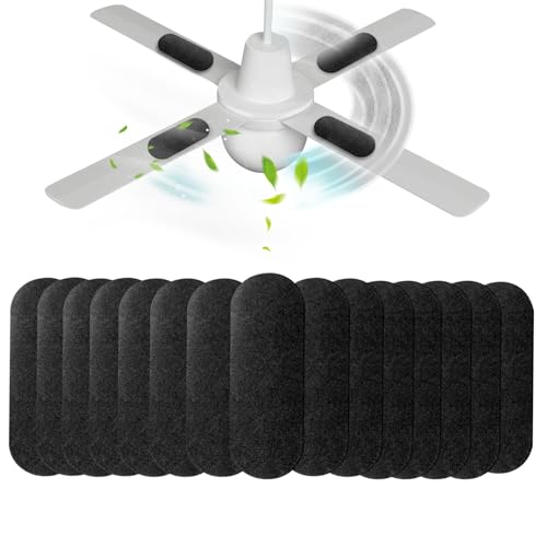 15 Pack Ceiling Fan Filters for Blades (15 Count)