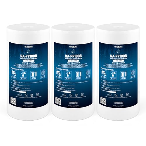 10" x 4.5" Big Sediment Replacement Water Filter Cartridge