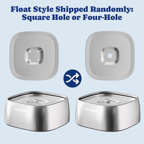 All Stainless Steel Dog Water Bowl No Spill