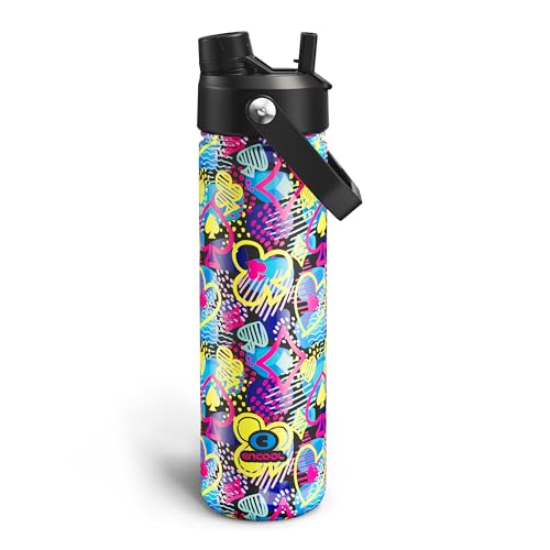 Insulated Water Bottle with Straw Stainless Steel Water Bottle