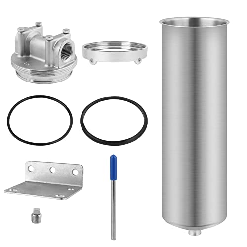 NSF ANSI 42 Certification 304Stainless Steel Filter Housing for 10"Filter Cartridge