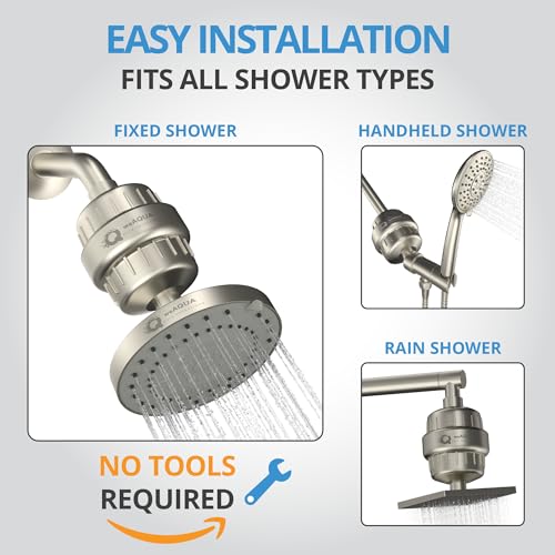 Heavy Duty Shower Filter Family 2 PACK (2 Count)