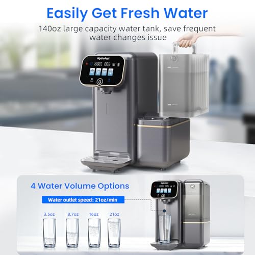 C100 Reverse Osmosis Water Filter Countertop with Cooling