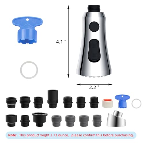 Pull Down Kitchen Faucet Head Replacement