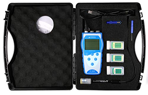 Premium Series EC8500 Portable Handheld Conductivity Meter Kit