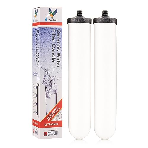 W9123053 9501 10" UltraCarb NSF Certified BSP Thread Ceramic Filter Candle Element Cartridge