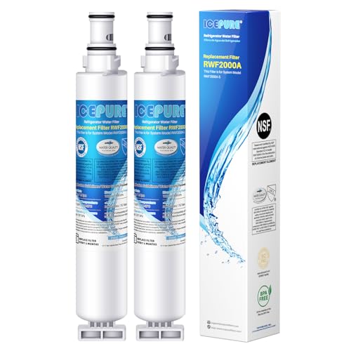 4396701 Water Filter Replacement for Whirlpool EDR6D1 (2 Count)