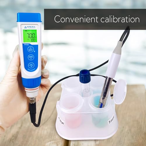 PH60 MT Handheld pH Meter Tester Kit with LabSen 765 pH