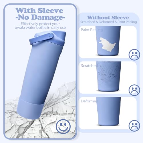 Silicone Boot for Owala 30oz & 40oz FreeSip Sway Bottles & Tumblers