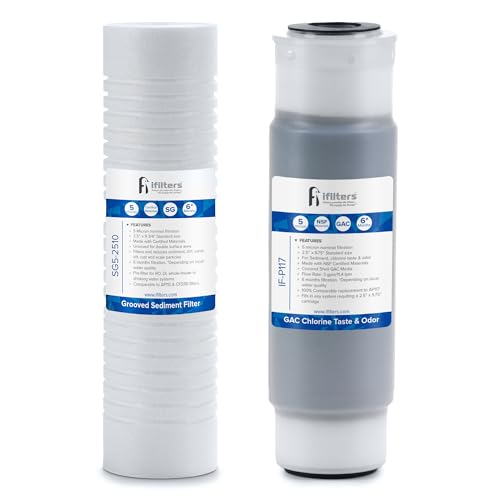 2 Stage Sediment & CTO Whole House Water Filter Replacement Set for LWH
