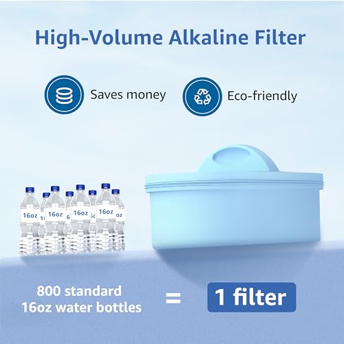 PF AL Alkaline Water Filter Replacement for Waterdrop® Pitcher (2 Count)
