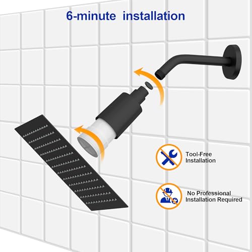 Filtered Rain Shower Head