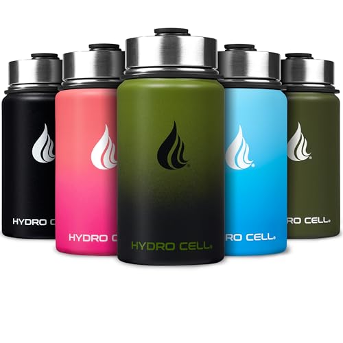Stainless Steel Insulated Water Bottle with Straw