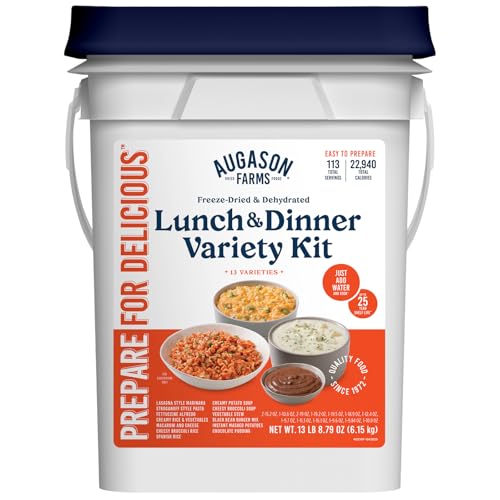 Lunch & Dinner Variety Kit 4 Gallon Bucket (208 Ounce)