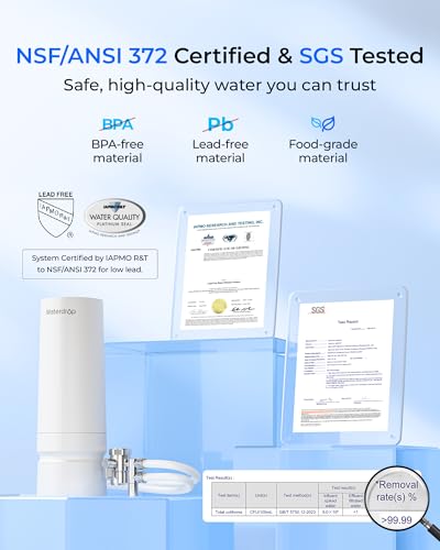 CTF 08 Ultra Filtration Water Filter for Sink Faucet