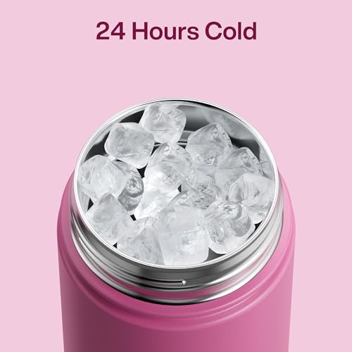 Insulated Water Bottle with Straw Stainless Steel Water Bottle