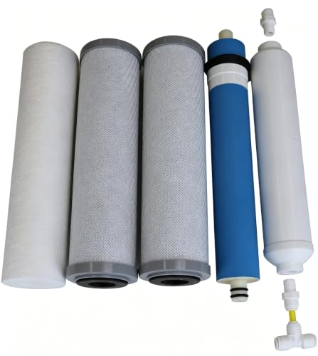Compatible APEC Ultimate Complete 5 stage high capacity filter set for model ROES