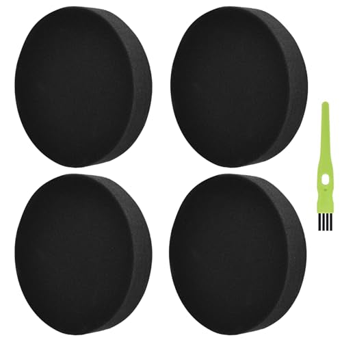 4 Pack 1608225 Filter Replace For Bissell Powerforce Helix Turbo 1701 1797 2190 2191 2190V Cleanview Swivel Rewind 2252 2254 3197A 3836 3837 3534 3536 Upright Vacuum (4 Count)