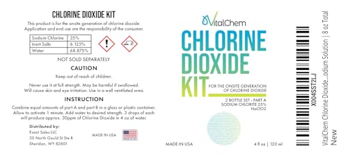 Chlorine Dioxide Kit (8 Ounce)