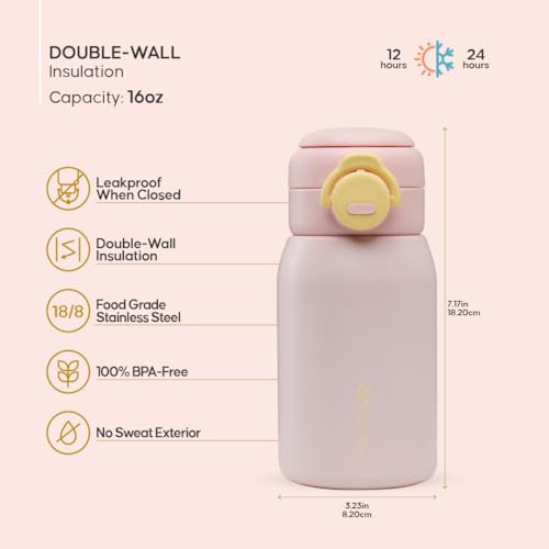 Kids Water Bottle 16oz