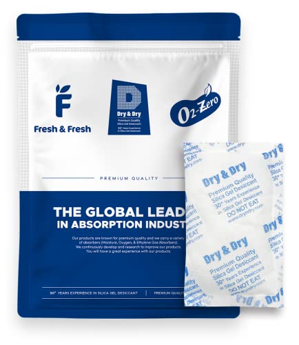 100 Gram [30 Packets] Silica Gel Packets Desiccants