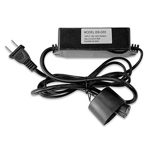 100 120V 55W Electronic Ballast for 12GPM UV Water Sterilizer with Four Prong Connection to Lamp and Green