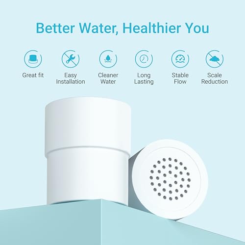 Shower Head Filter Replacement for JOLIE® FILTERED SHOWERHEAD (3 Count)