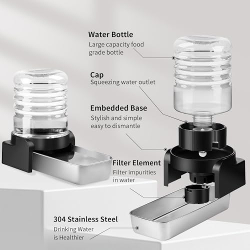 1 Gallon Cat Water Dispenser