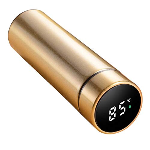 Water Bottle with LED Temperature Display
