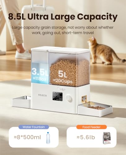 Automatic Cat Feeder & Water Dispenser