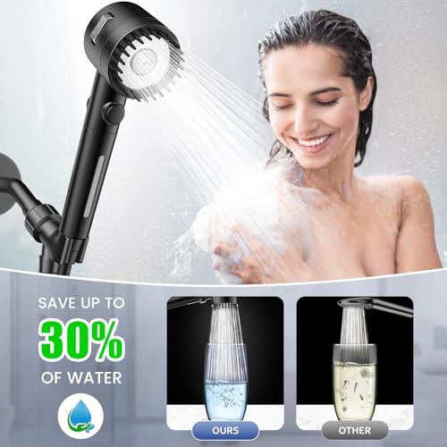 Filtered Shower Head with Handheld