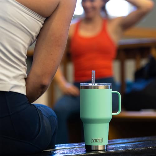 Rambler 35 oz Tumbler with Handle and Straw Lid