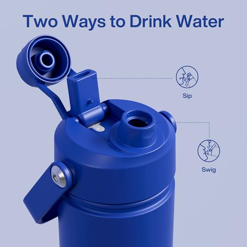 Kids Insulated Water Bottle with Straw