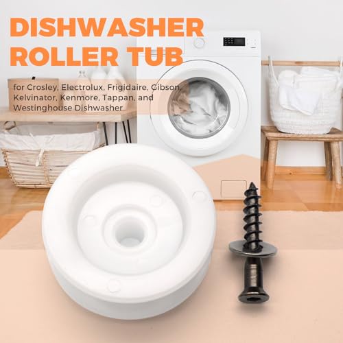 Dishwasher Tub Dishrack Roller 5304507405 for Frigidaire Dishwasher