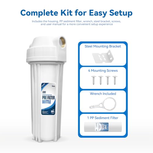 Whole House Water Filter Housing