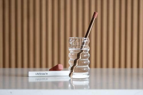 Sip Reusable Stainless Steel Water Filter Drinking Straw with 3 Carry Cases (3 Count)