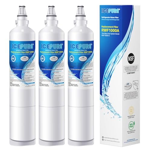 5231JA2006A Water Filter Replacement for LG LT600P (3 Count)