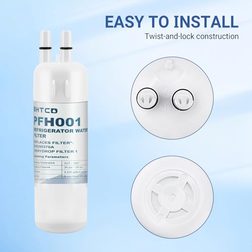 Water Filter Replacement for Whirlpool WRS325SDHZ WRS325FDAM WRS325FDAB