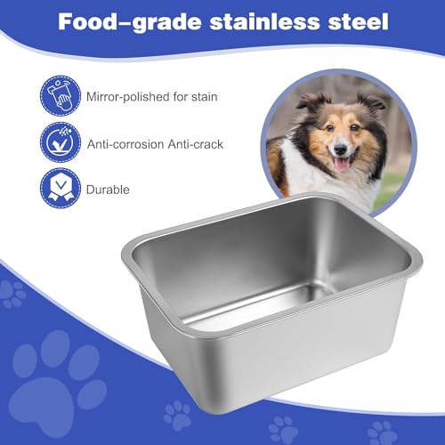 4 Gallon Large Dog Water Bowl