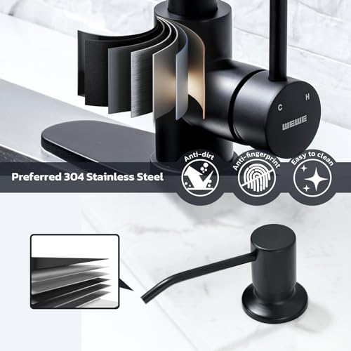 Kitchen Faucet with Soap Dispenser
