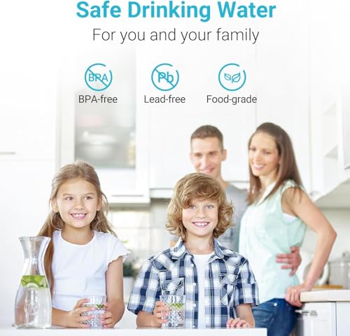 PF 01A Water Filter Replacement for Waterdrop® Pitchers (6 Count)