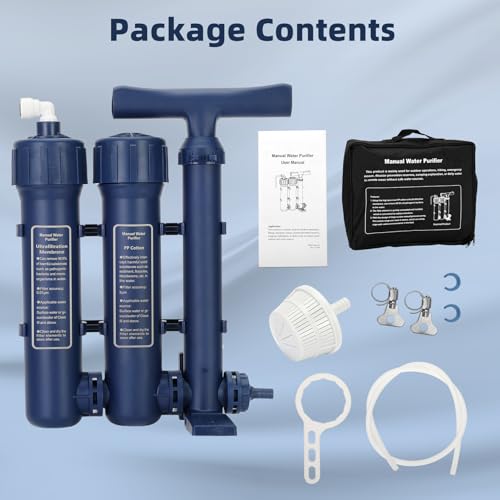 Emergency Water Filter Large Water Filtration System Survival for Camping