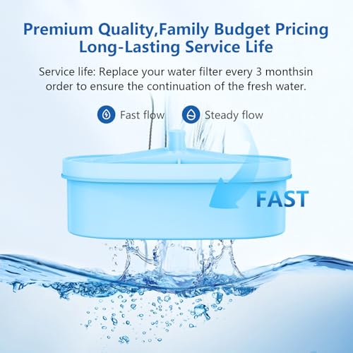 PF AL Alkaline Water Filter Replacement for Waterdrop® Pitchers (3 Count)