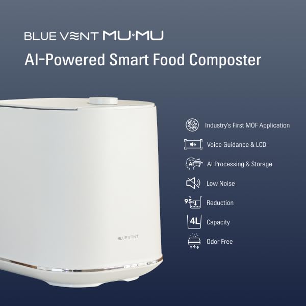 BLUEVENT MUMU Smart AI Electric Food Composter